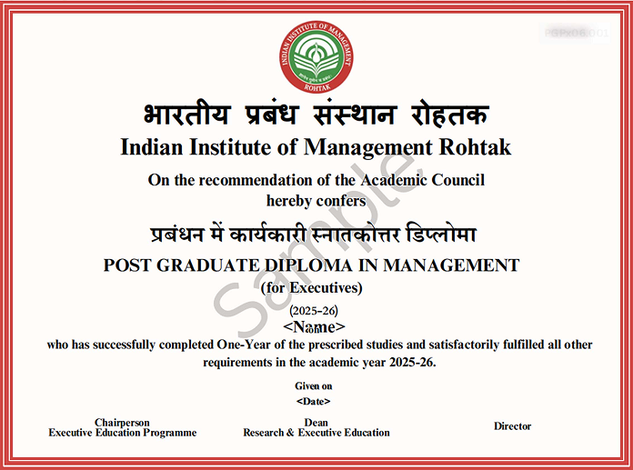 Certification